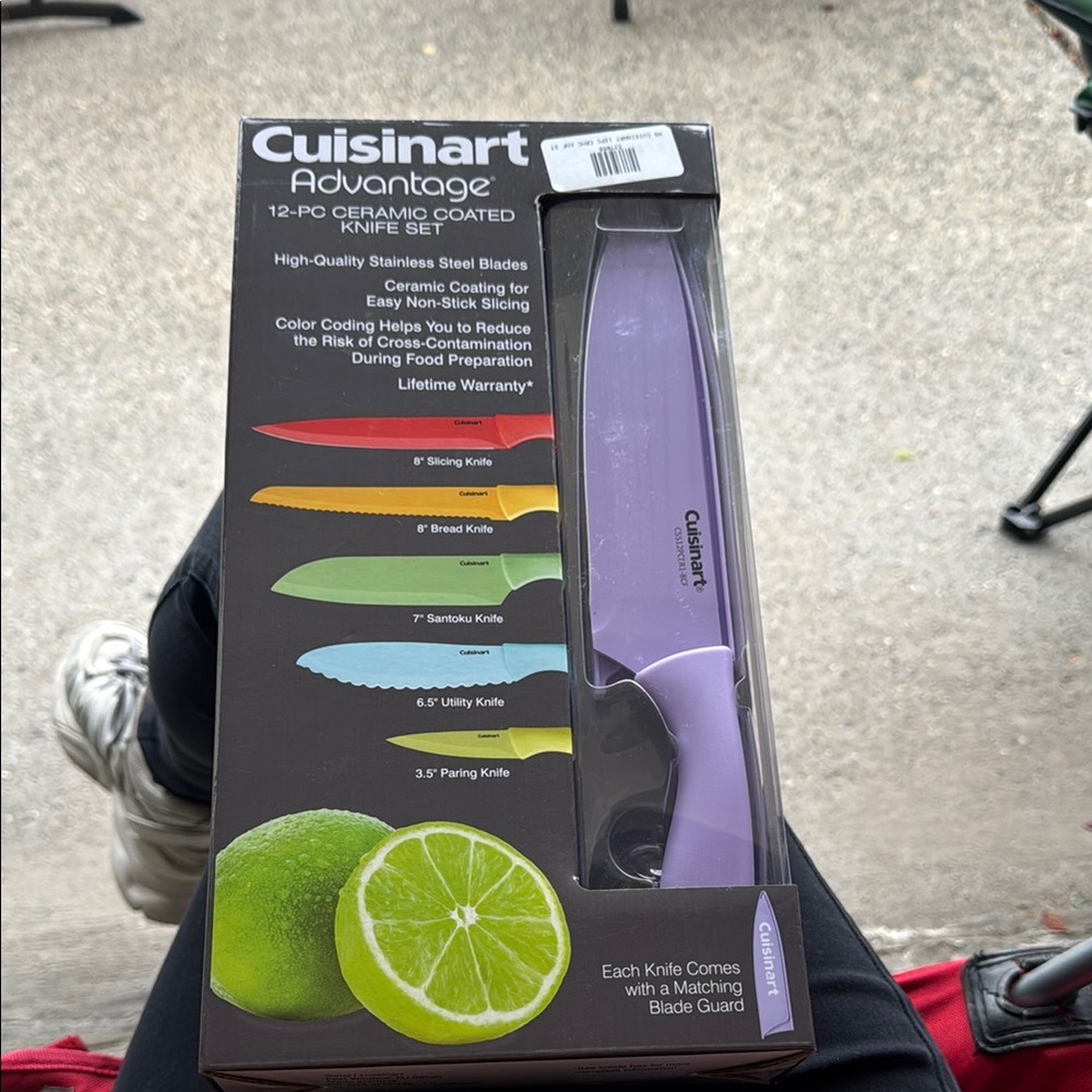 Cuisinart Advantage 12-Piece Colorful Knife Set
